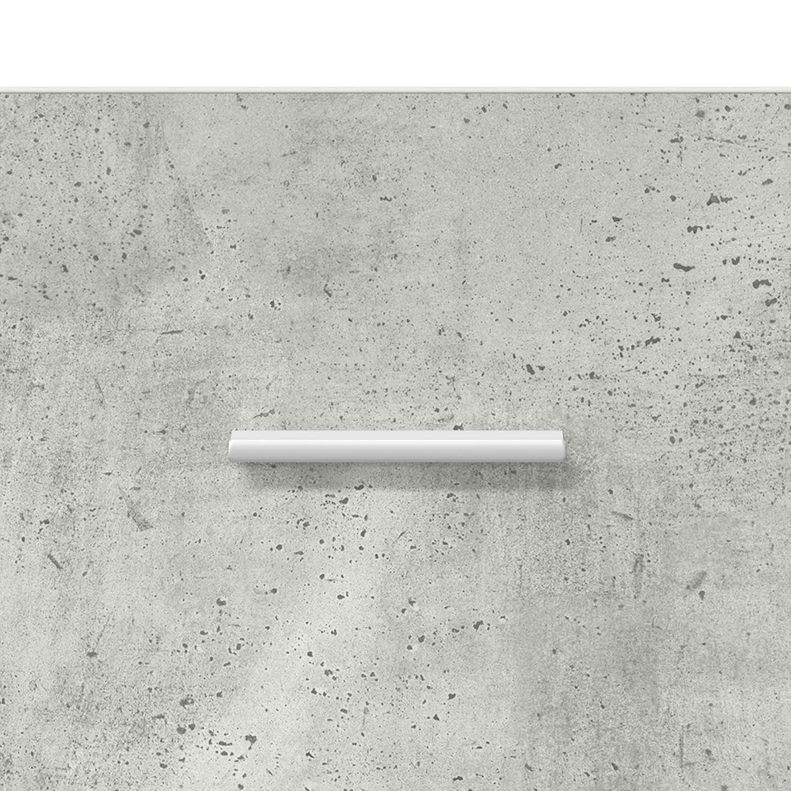 Wandtafel Betongrijs 90 x 35 x 80 cm Bewerkt hout – afbeelding 7