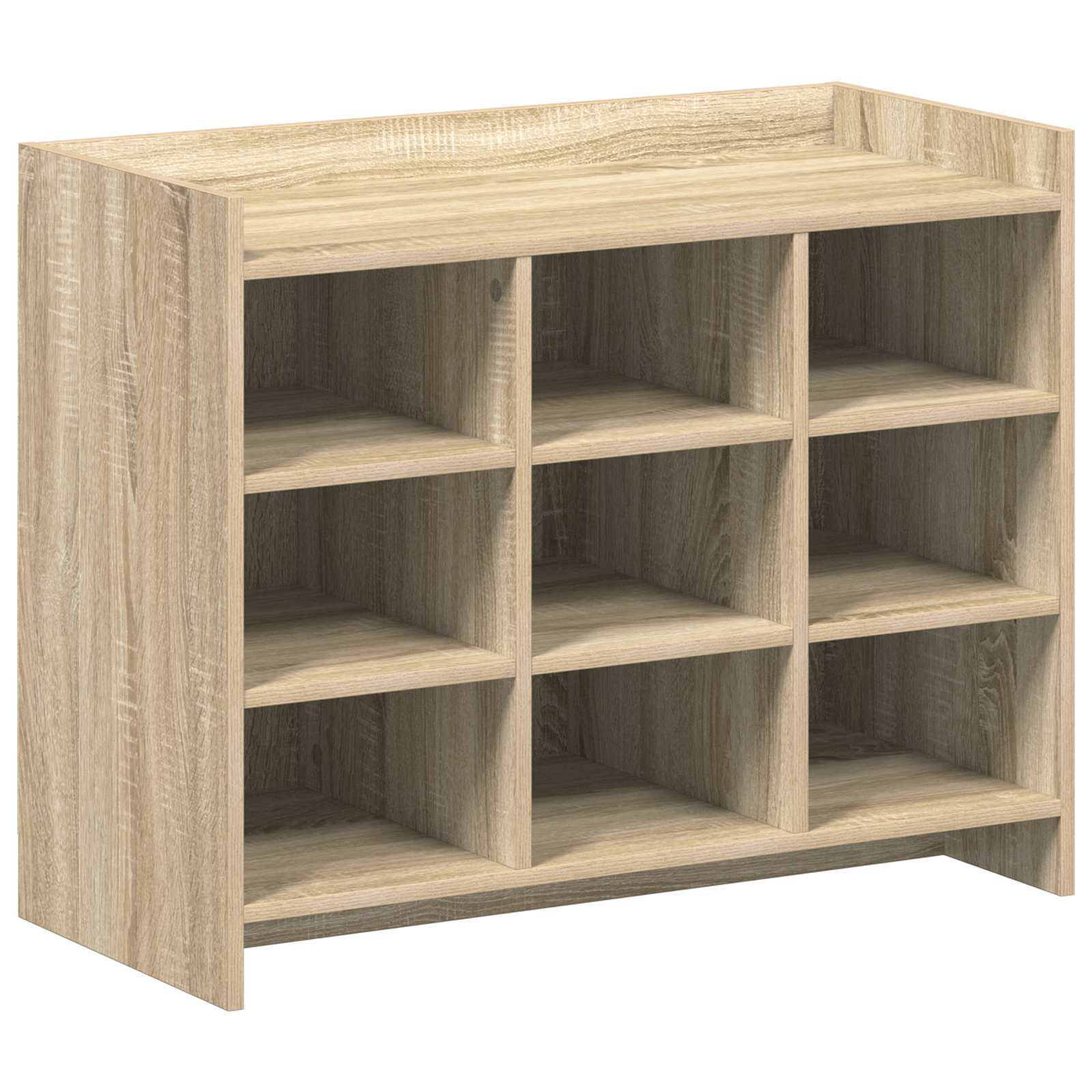 Schoenenkast Sonoma Eiken 85 x 39,5 x 70 cm Bewerkt hout – afbeelding 1