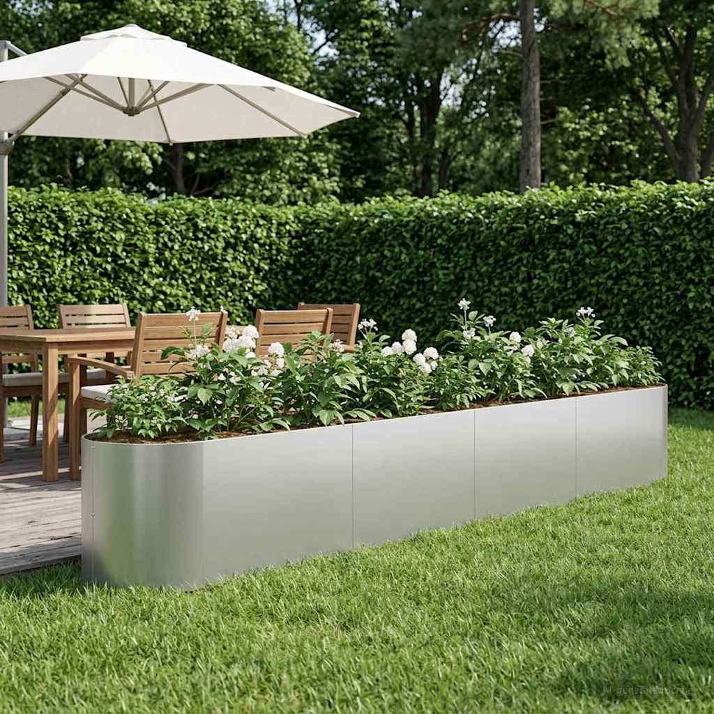 Verhoogd Tuinbed Gegalvaniseerd staal 380 x 40 x 40 cm Staal – afbeelding 1
