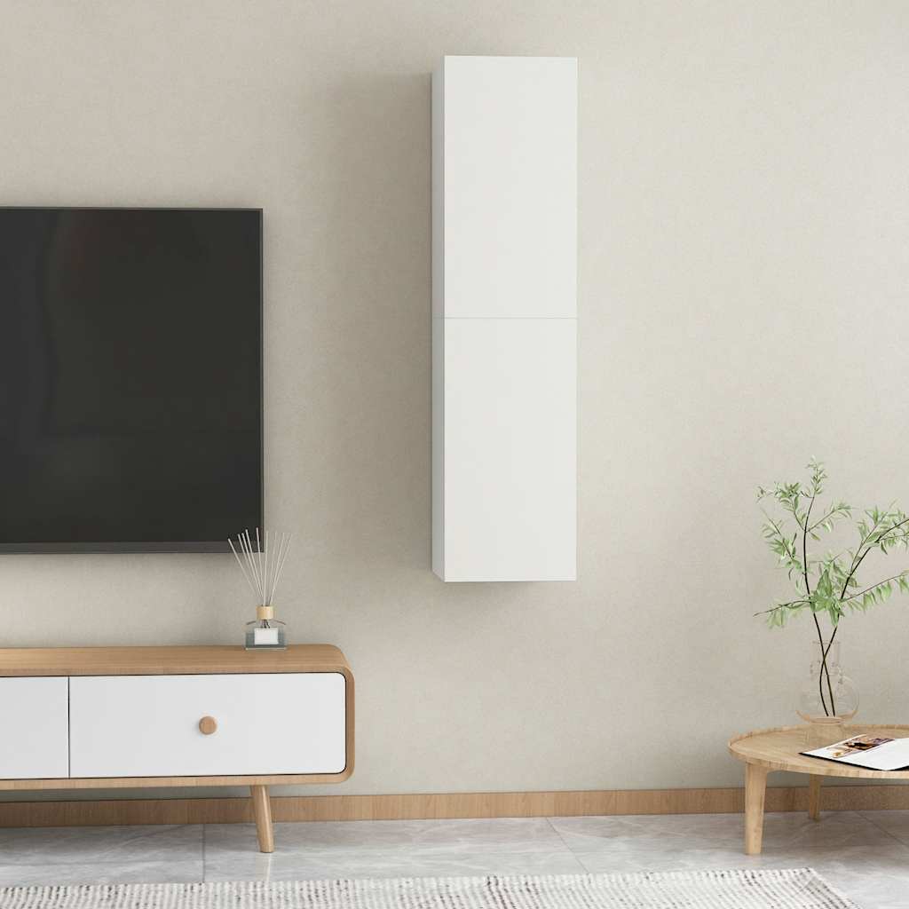 Tv-meubelen 2 st 30,5x30x60 cm bewerkt hout wit