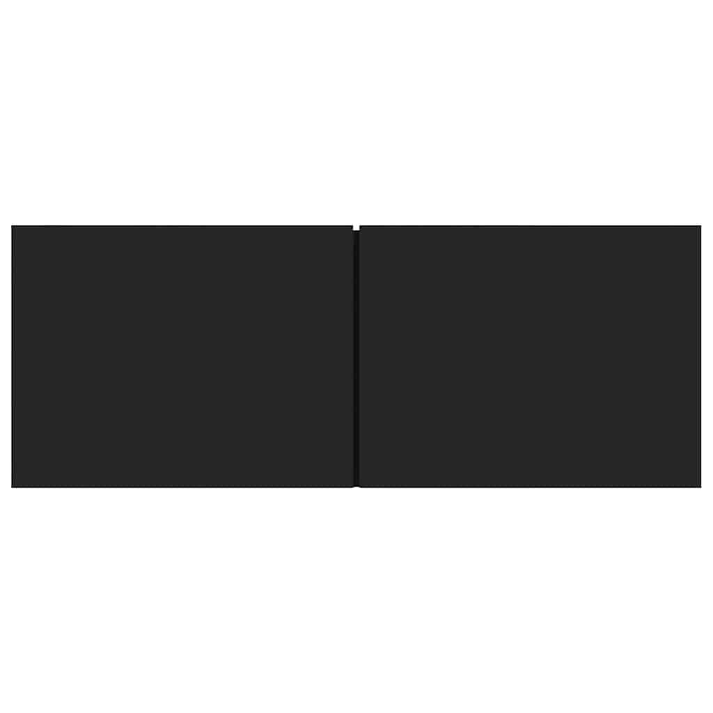 Tv-meubelen 2 st 80x30x30 cm bewerkt hout zwart – afbeelding 4