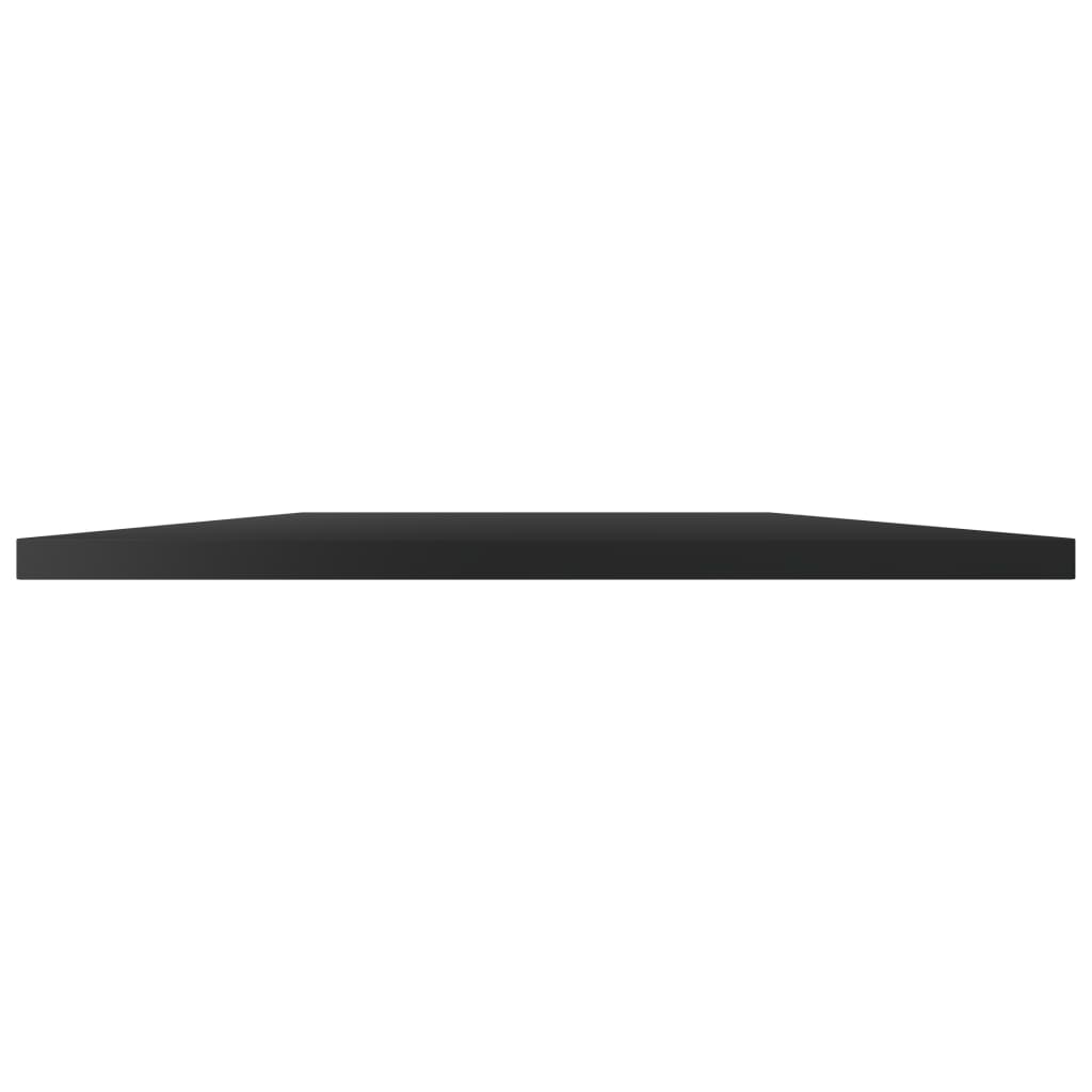 Wandschappen 8 st 40x50x1,5 cm bewerkt hout hoogglans zwart – afbeelding 3