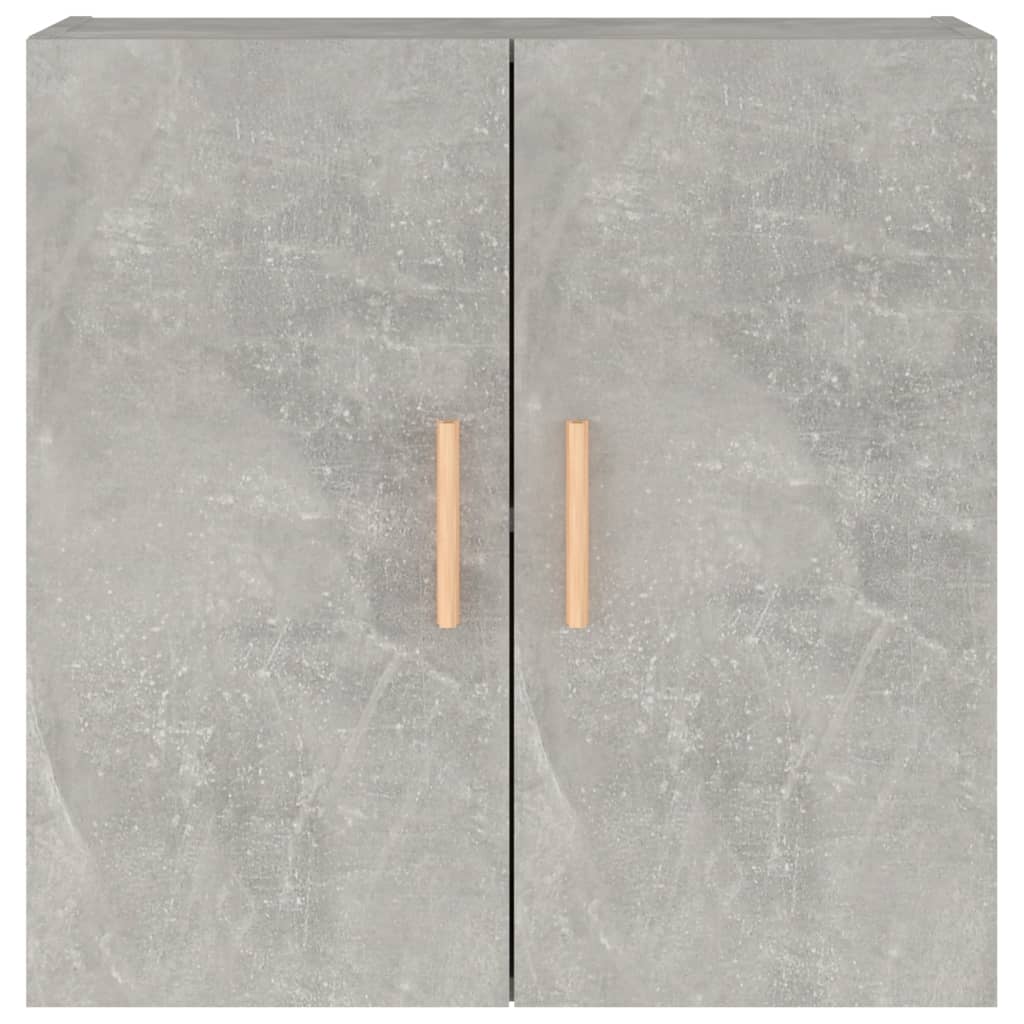 Wandkast 60x30x60 cm bewerkt hout betongrijs – afbeelding 5