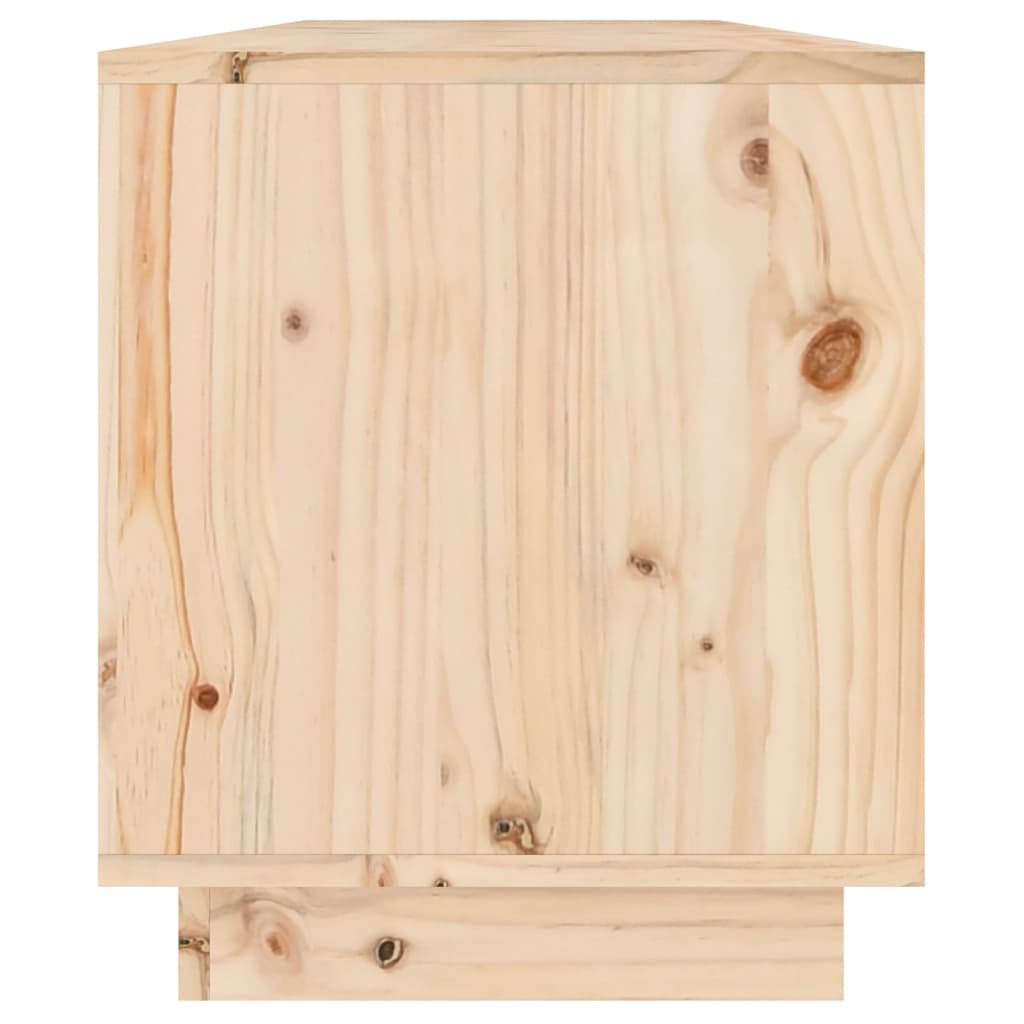Tv-meubel 110,5x34x40 cm massief grenenhout – afbeelding 5