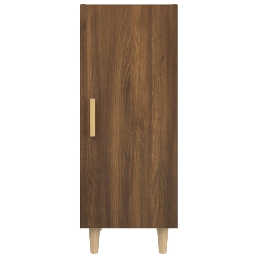 Dressoir 34,5x34x90 cm bewerkt hout bruin eikenkleur – afbeelding 6