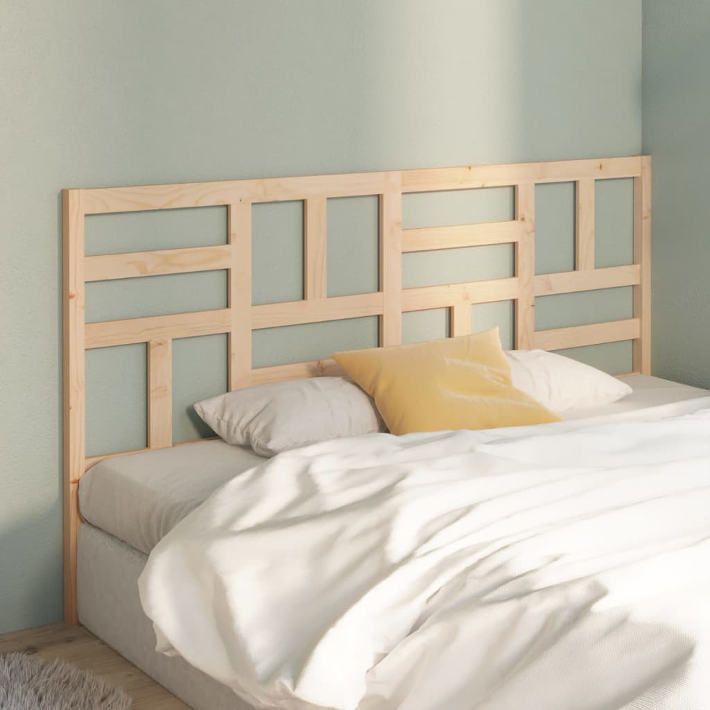 Hoofdbord 186x4x104 cm massief grenenhout – afbeelding 1