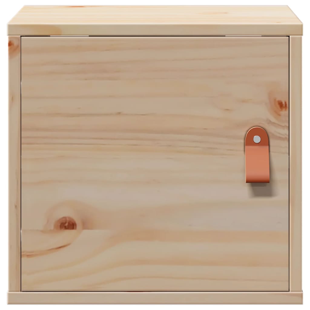 Wandkast 31,5x30x30 cm massief grenenhout – afbeelding 5