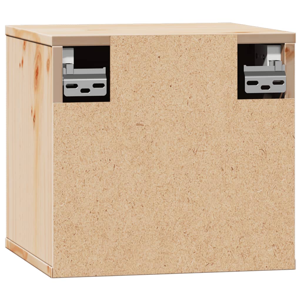 Wandkast 31,5x30x30 cm massief grenenhout – afbeelding 8