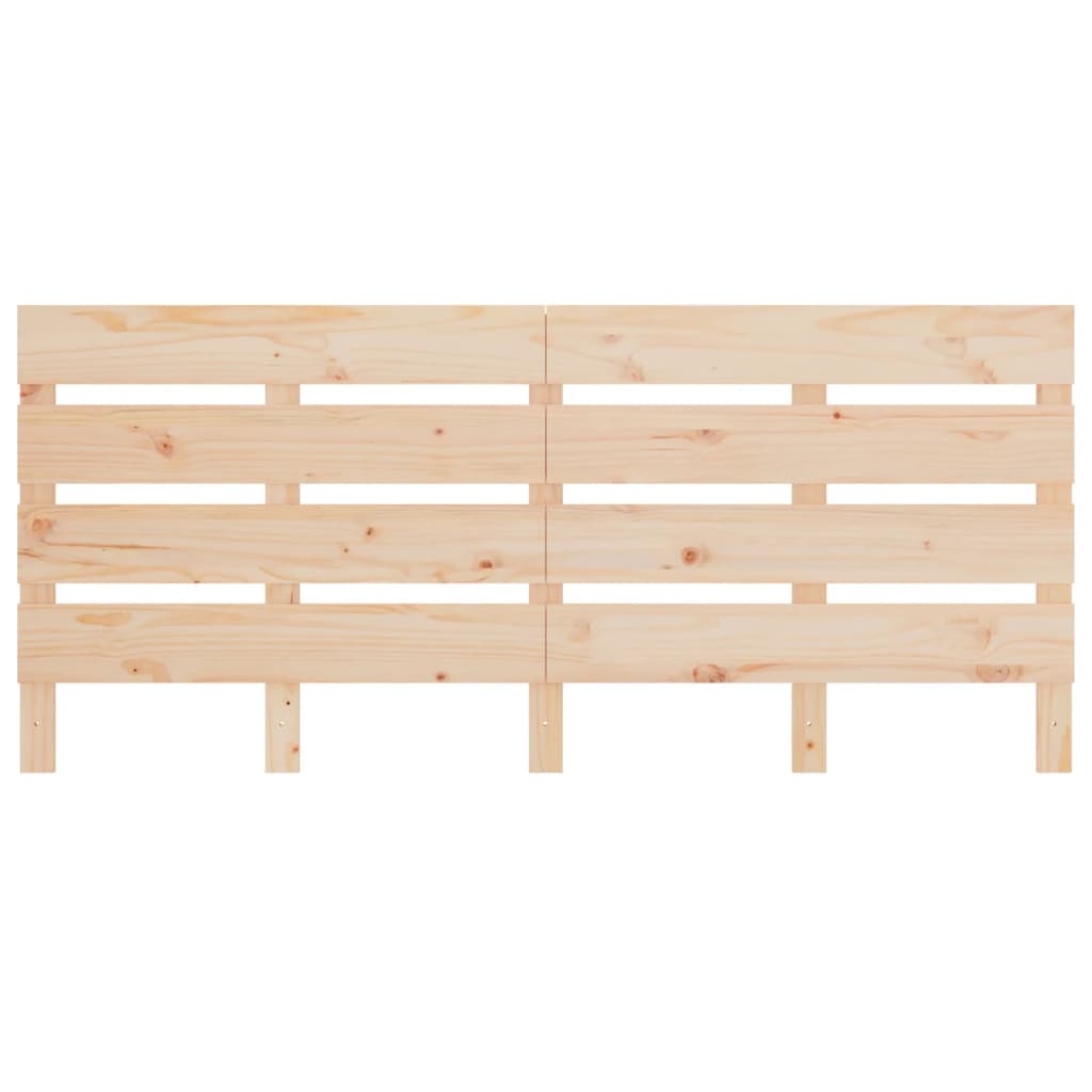 Hoofdbord 140x3x80 cm massief grenenhout – afbeelding 4