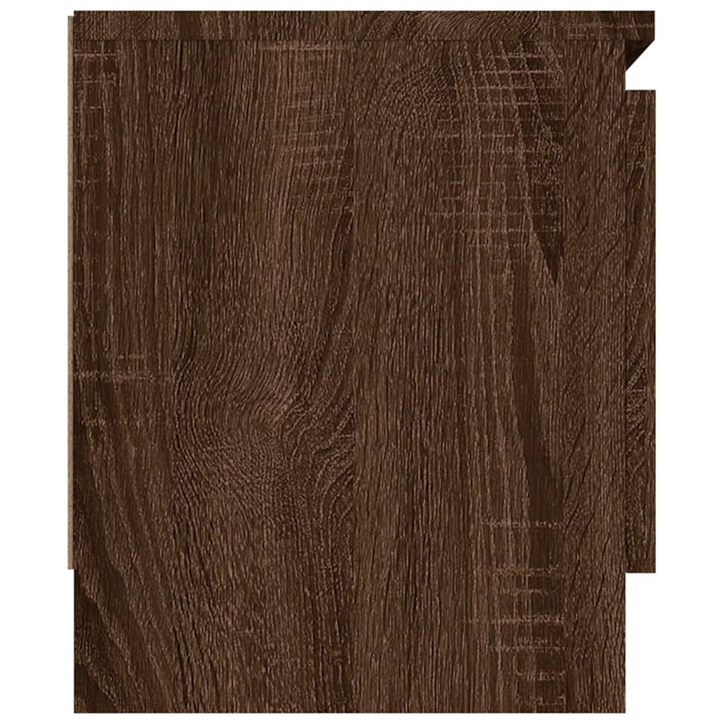 Tv-meubel met deur 102x30x36 cm bruin eikenkleur – afbeelding 7
