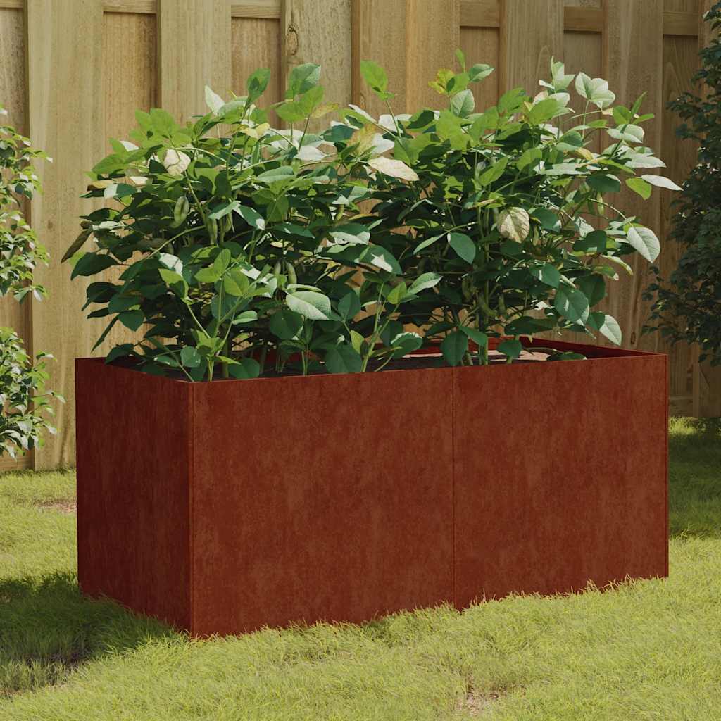 Plantenbak 80x40x40 cm cortenstaal