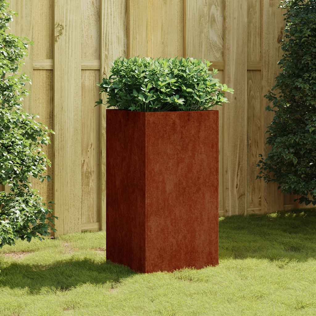 Plantenbak 40x40x80 cm cortenstaal