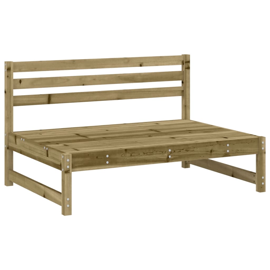 Tuinmiddenbank 120x80 cm geïmpregneerd grenenhout – afbeelding 2