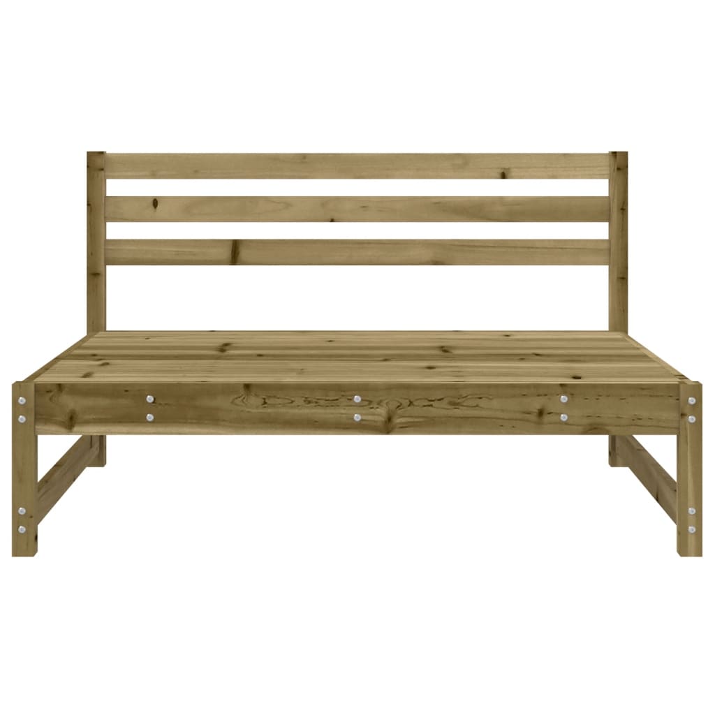 Tuinmiddenbank 120x80 cm geïmpregneerd grenenhout – afbeelding 3
