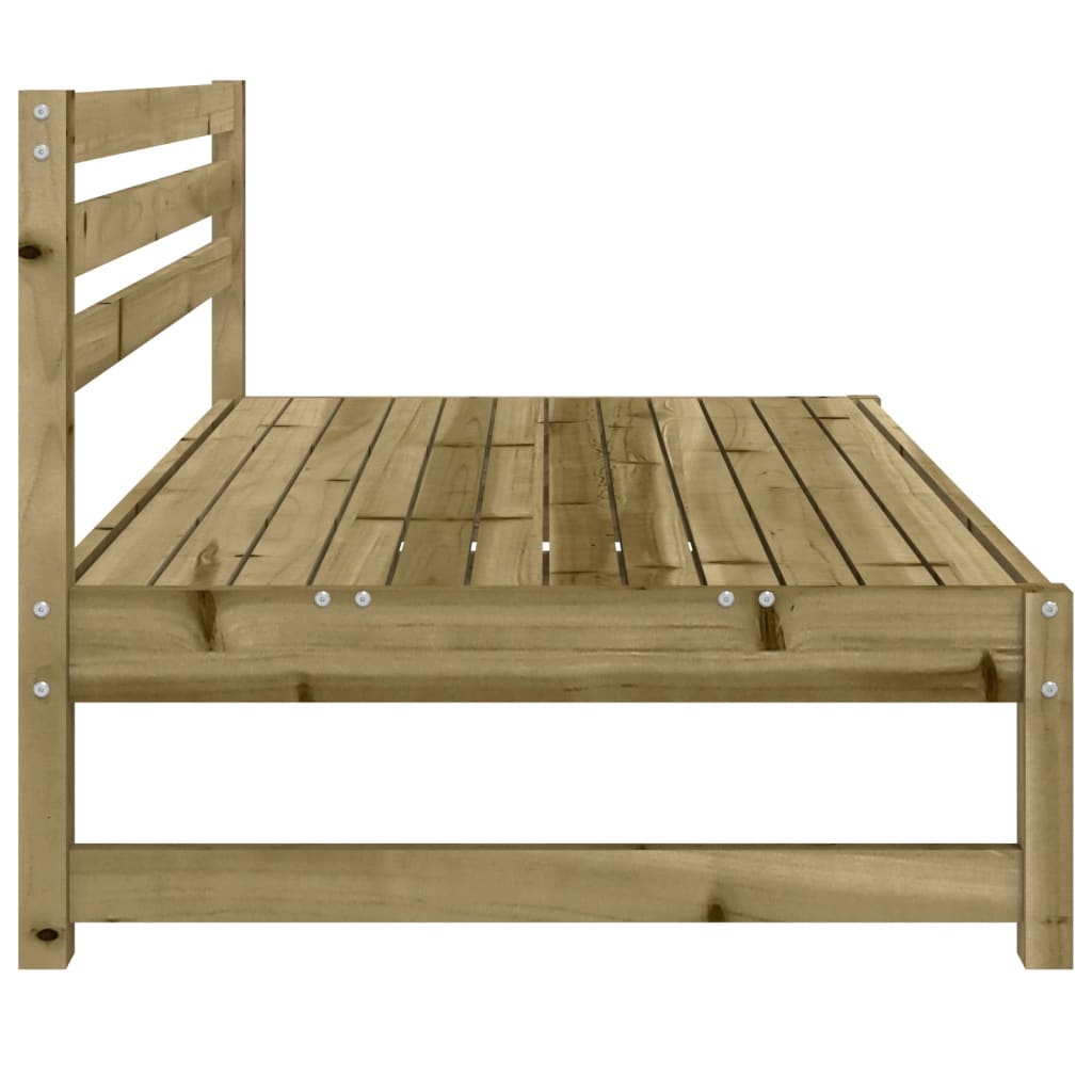 Tuinmiddenbank 120x80 cm geïmpregneerd grenenhout – afbeelding 4