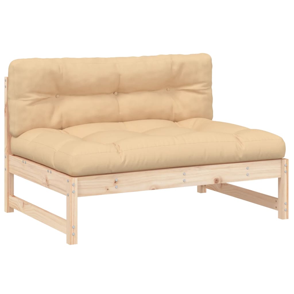 Middenbank 120x80 cm massief grenenhout – afbeelding 2
