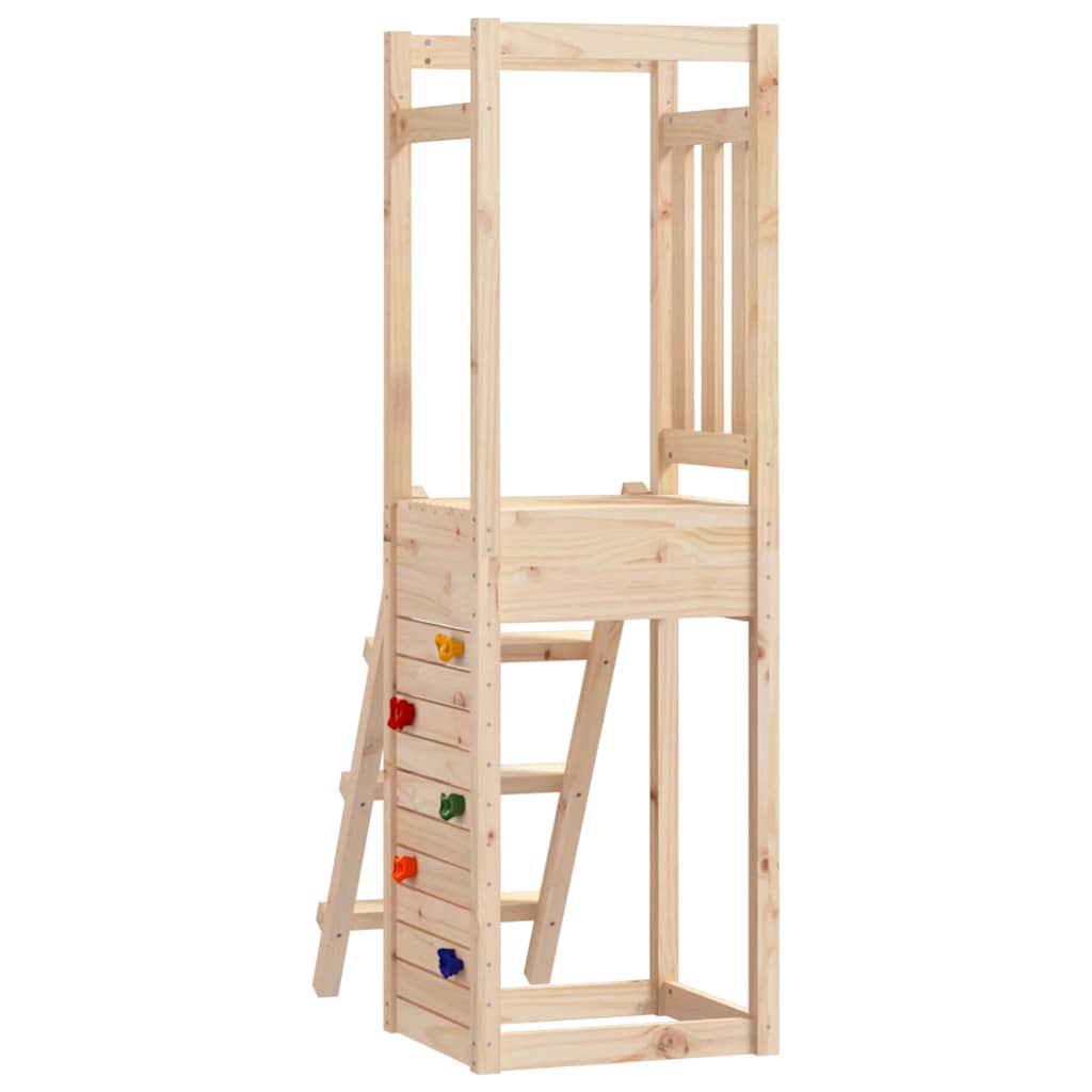 Speelhuis 53x46,5x169 cm massief grenenhout