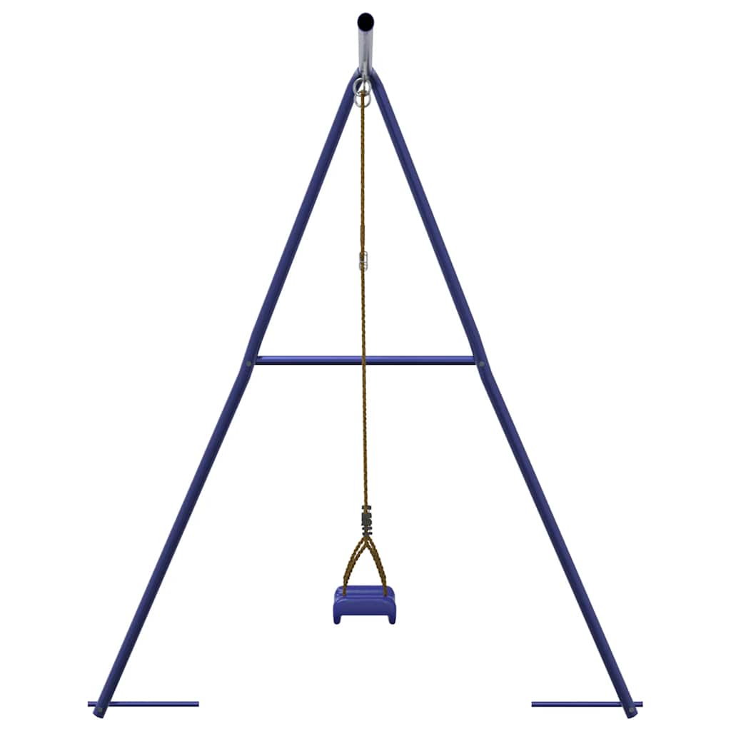 Schommel 194x185x188 cm blauw polypropeen – afbeelding 4