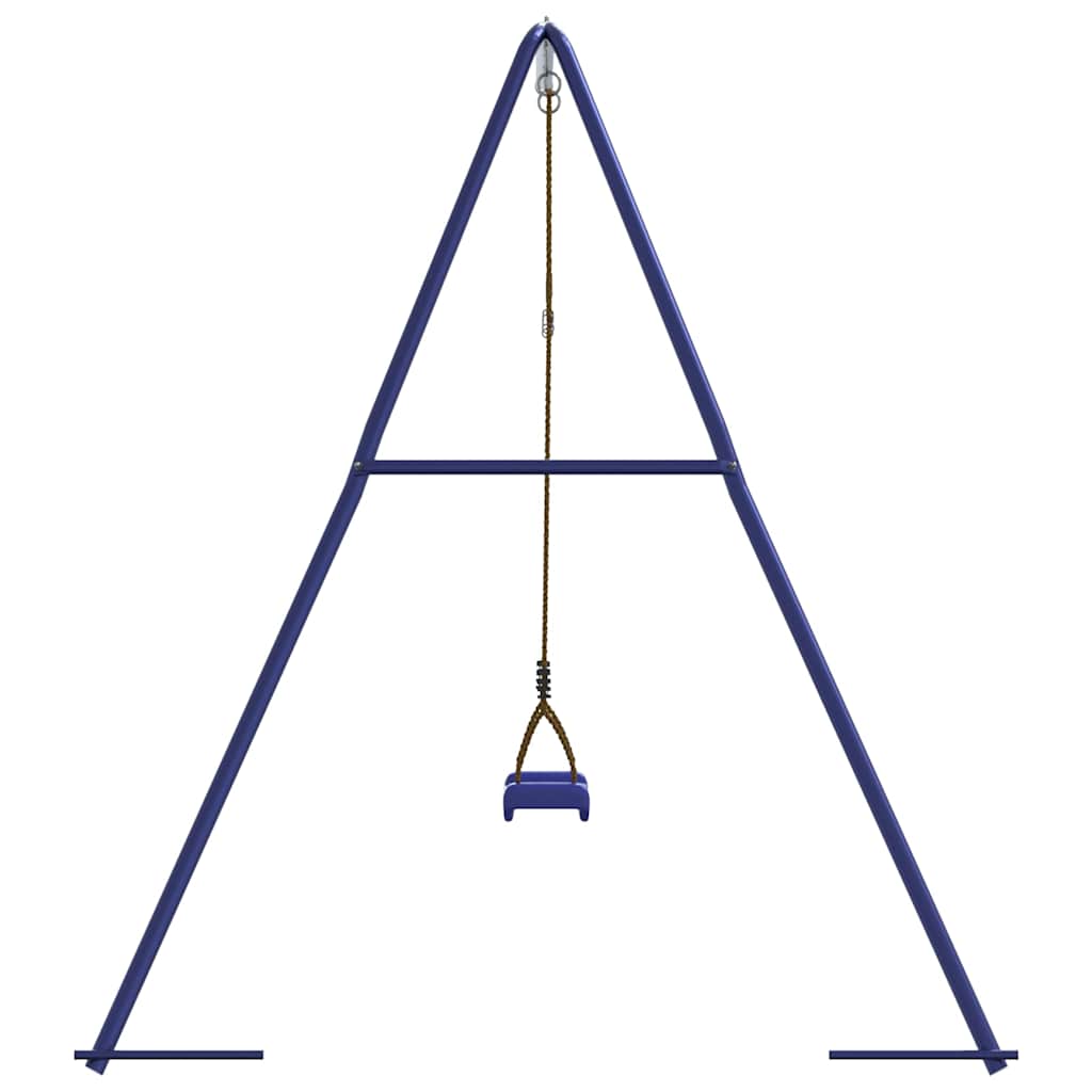 Schommel 194x185x188 cm blauw polypropeen – afbeelding 5