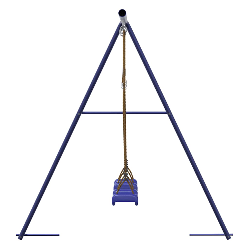 Schommels 2 st 265x156,5x155,5 cm blauw polypropeen – afbeelding 4