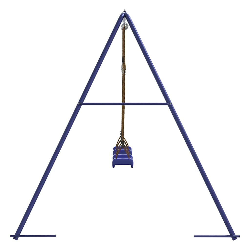 Schommels 2 st 265x156,5x155,5 cm blauw polypropeen – afbeelding 5