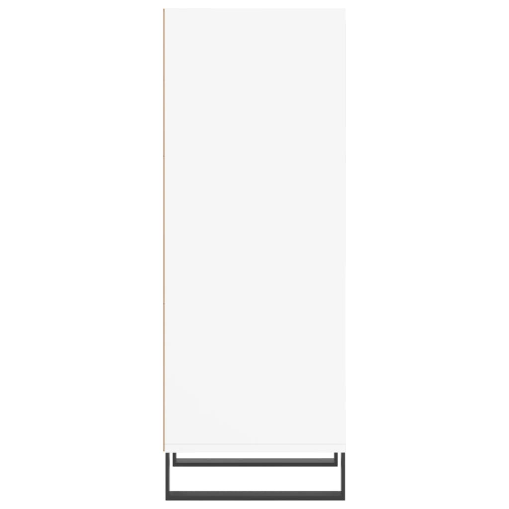 Dressoir 34,5x32,5x90 cm bewerkt hout wit – afbeelding 5