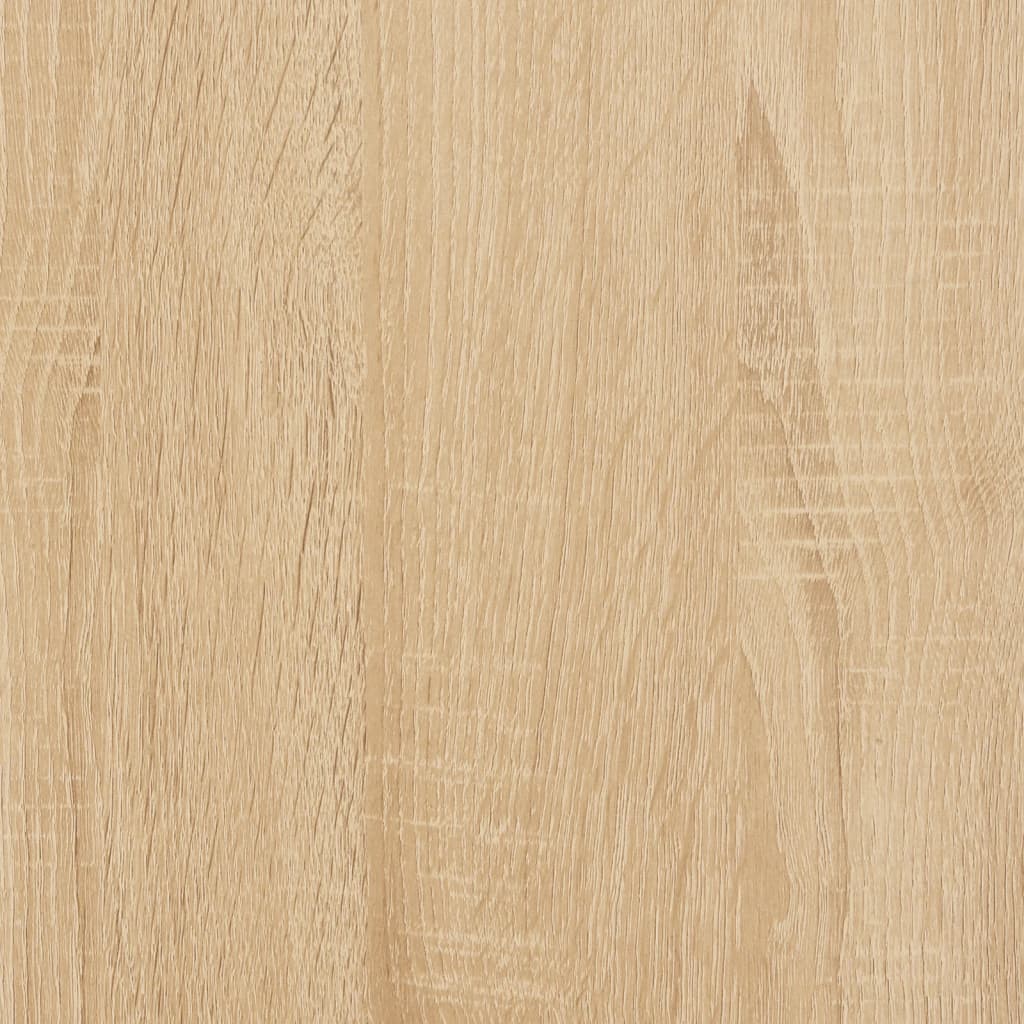 Dressoir 69,5x34x90 cm bewerkt hout sonoma eikenkleurig – afbeelding 11