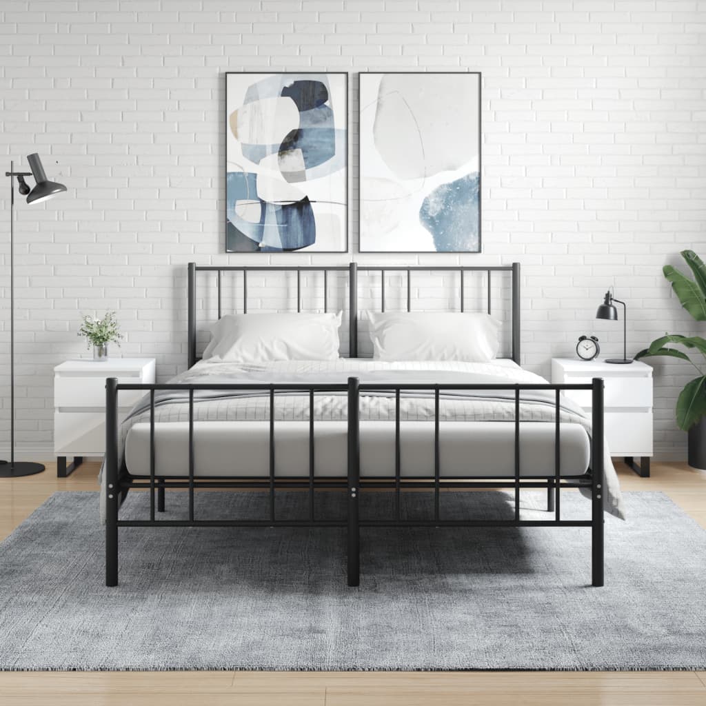 Nachtkastjes 2 st 40x35x50 cm bewerkt hout wit – afbeelding 1