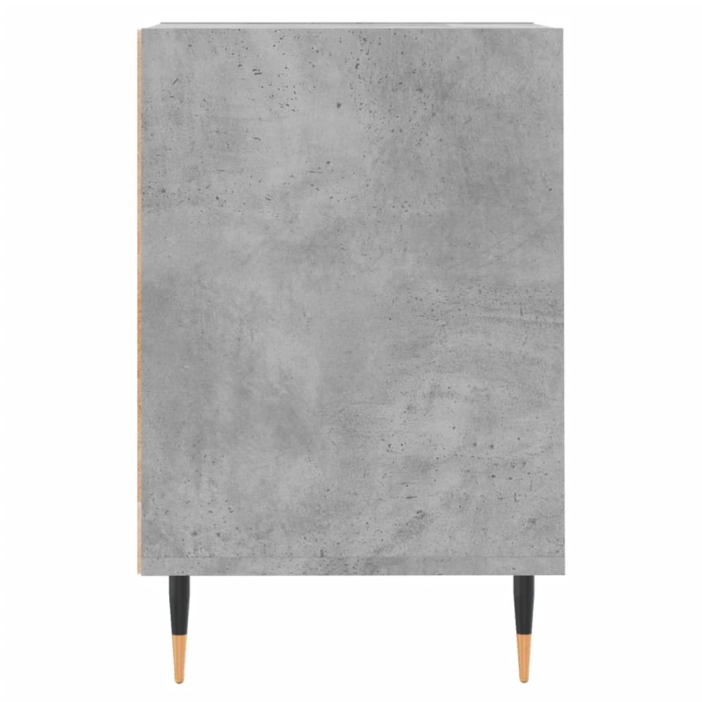 Tv-meubel 100x35x55 cm bewerkt hout betongrijs – afbeelding 7