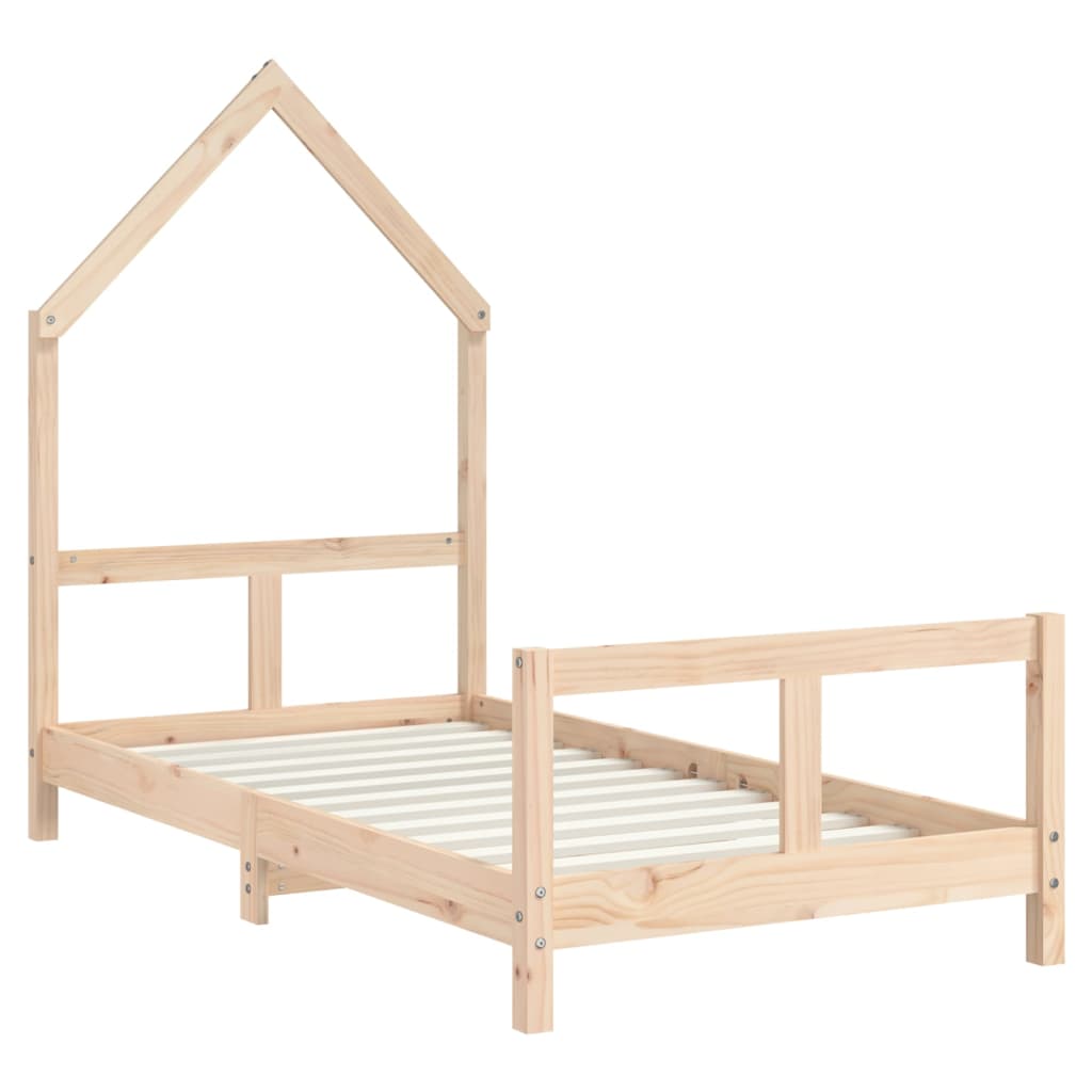 Kinderbedframe 80x160 cm massief grenenhout – afbeelding 3