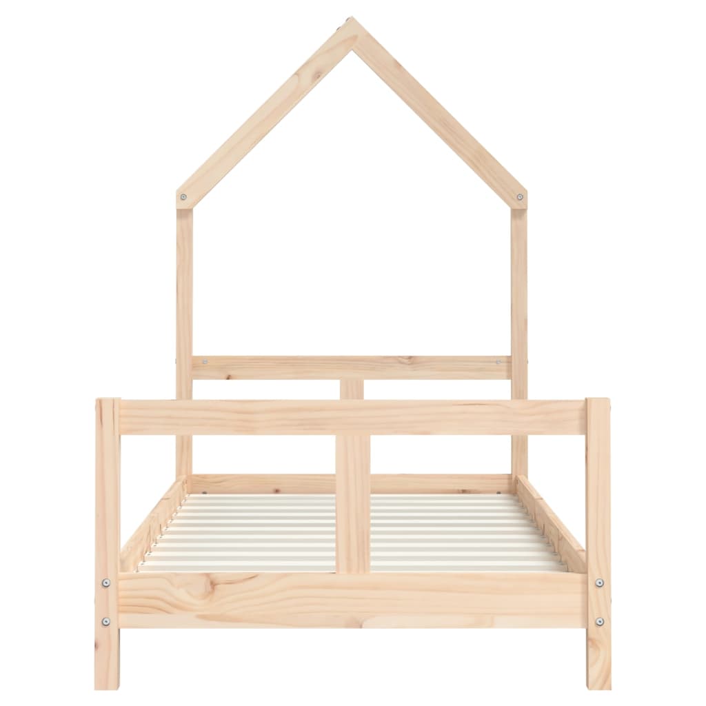 Kinderbedframe 80x160 cm massief grenenhout – afbeelding 4