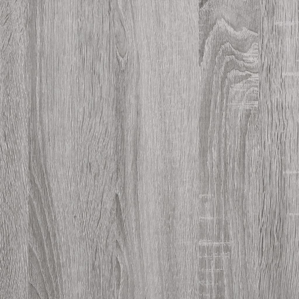 Dressoir 70x30x80 cm bewerkt hout grijs sonoma – afbeelding 11