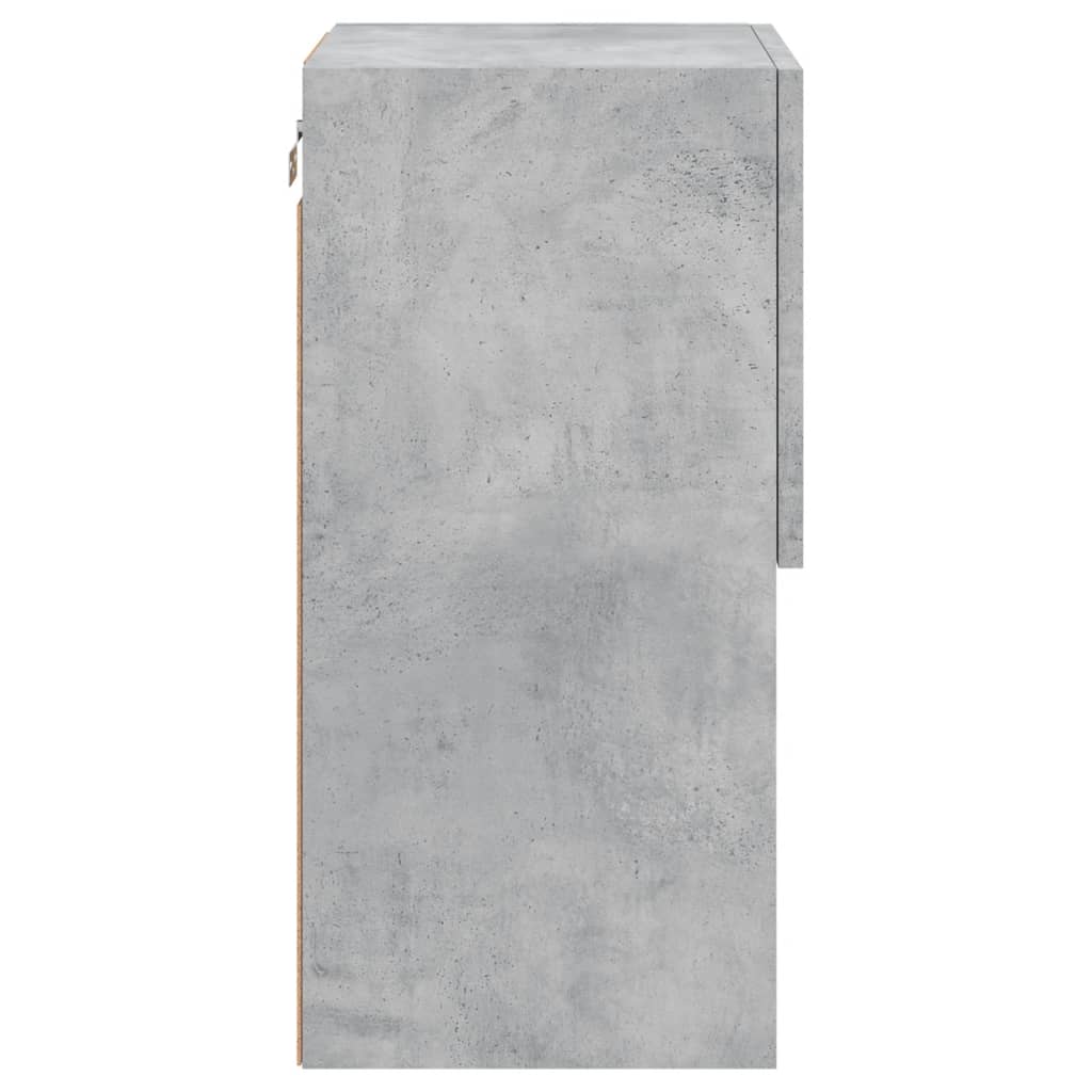 Tv-meubelen 2 st met LED-verlichting 30,5x30x60 cm betongrijs – afbeelding 10