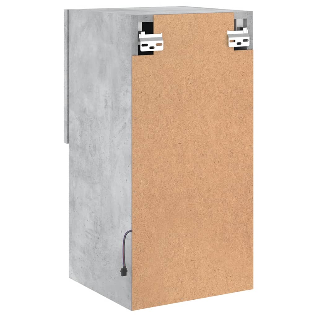 Tv-meubelen 2 st met LED-verlichting 30,5x30x60 cm betongrijs – afbeelding 11