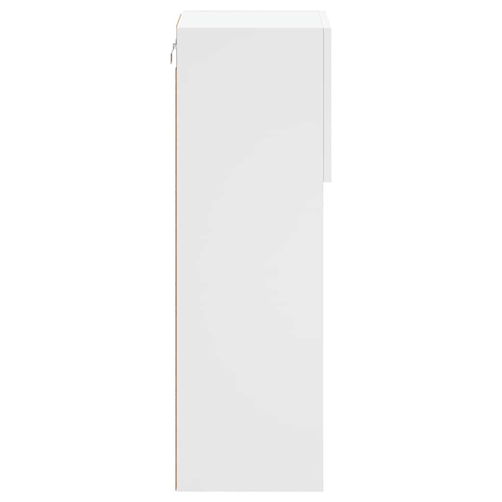 Tv-meubels met LED-verlichting 2 st 30,5x30x90 cm wit – afbeelding 10