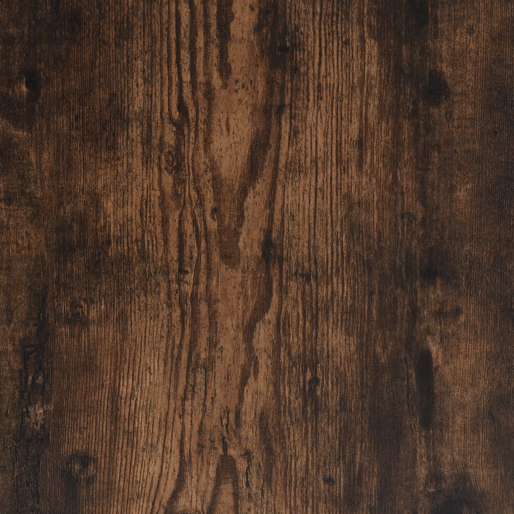 Boekenkast 3-laags 40x30x86 cm bewerkt hout gerookt eikenkleur – afbeelding 8