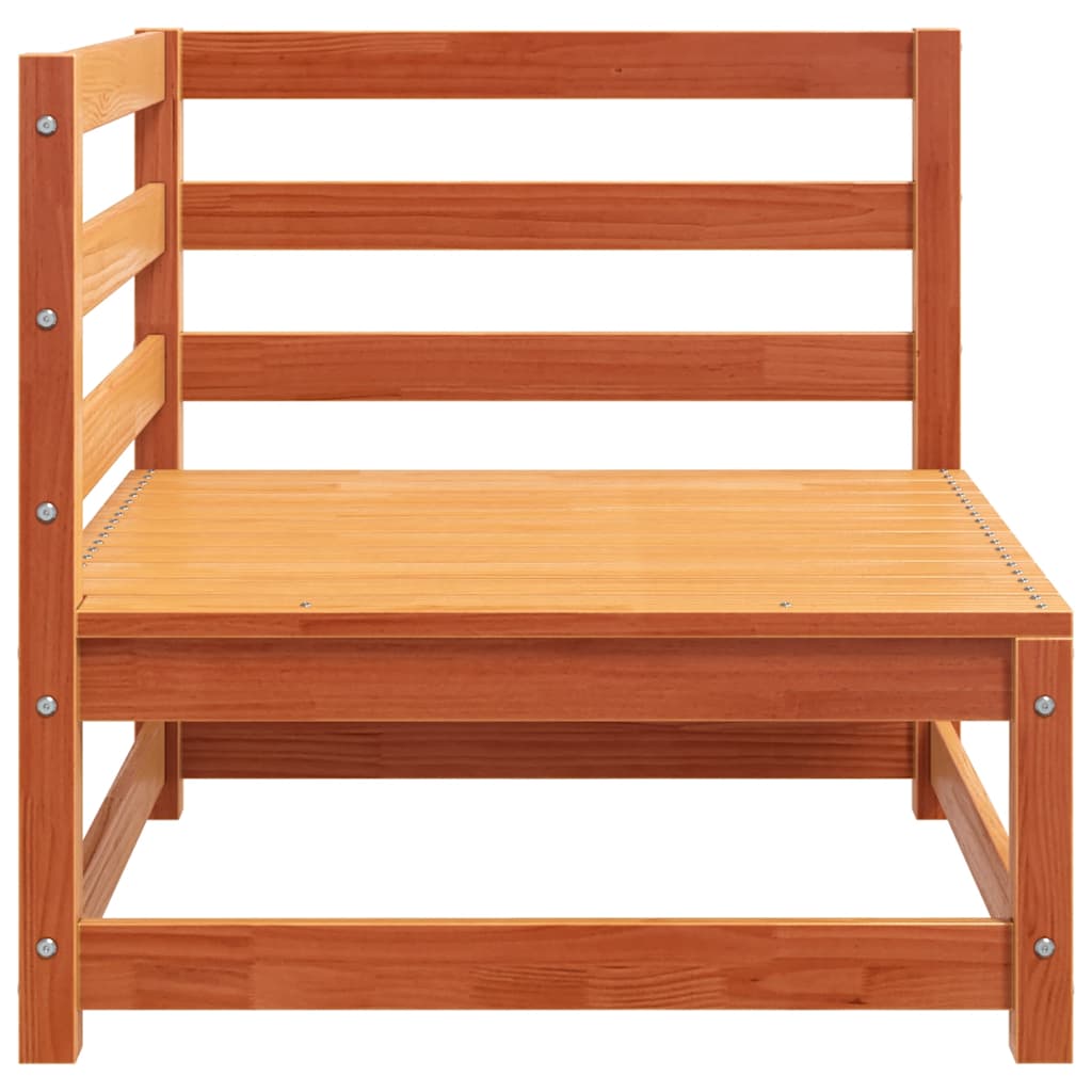 Tuinhoekbank 2 st 70x70x67 cm massief grenenhout wasbruin – afbeelding 6