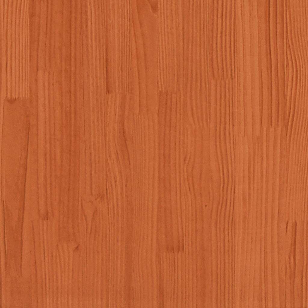 Tuinbank zonder armleuningen 70x70x67 cm grenenhout wasbruin – afbeelding 7
