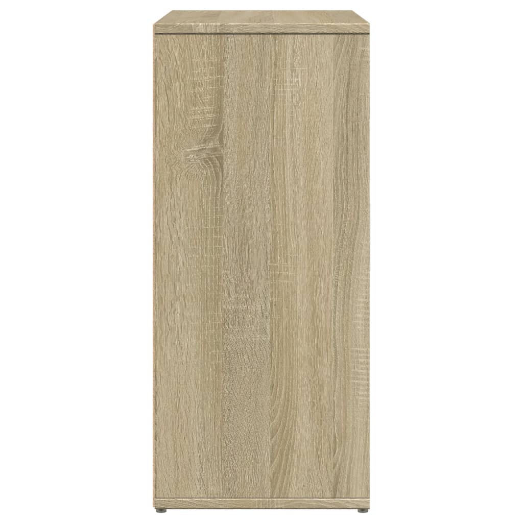 Dressoir 60x31x70 cm bewerkt hout sonoma eikenkleurig – afbeelding 6