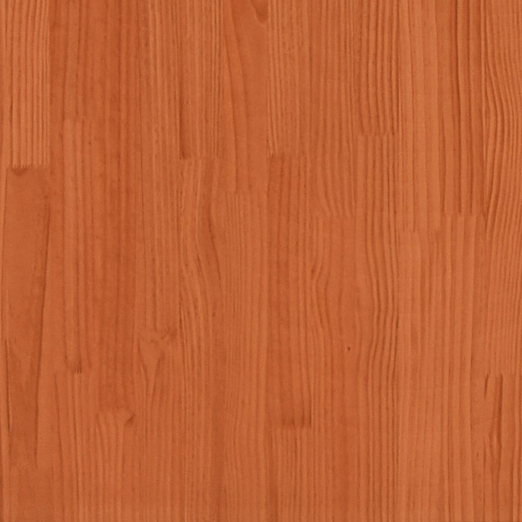 Monitorstandaard 100x24x13 cm massief grenenhout wasbruin – afbeelding 7