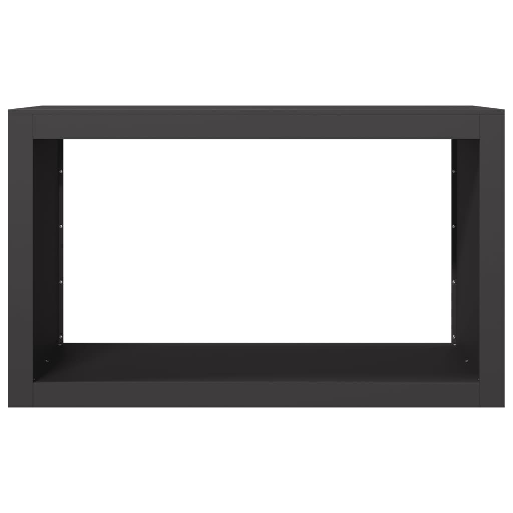 Haardhoutrek 100x40x60 cm staal zwart – afbeelding 4