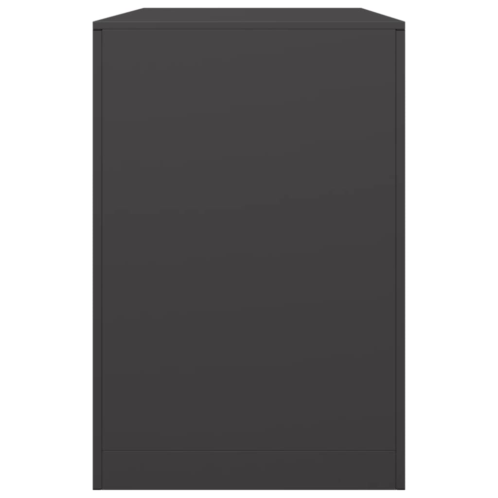 Haardhoutrek 100x40x60 cm staal zwart – afbeelding 5