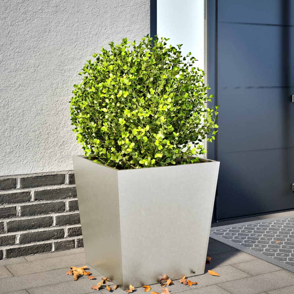 Plantenbak 50x50x50 cm roestvrij staal – afbeelding 1