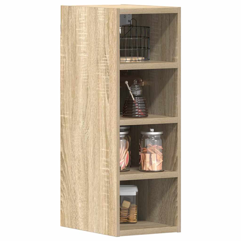 Bovenkast 20x29,5x60 cm bewerkt hout sonoma eikenkleurig