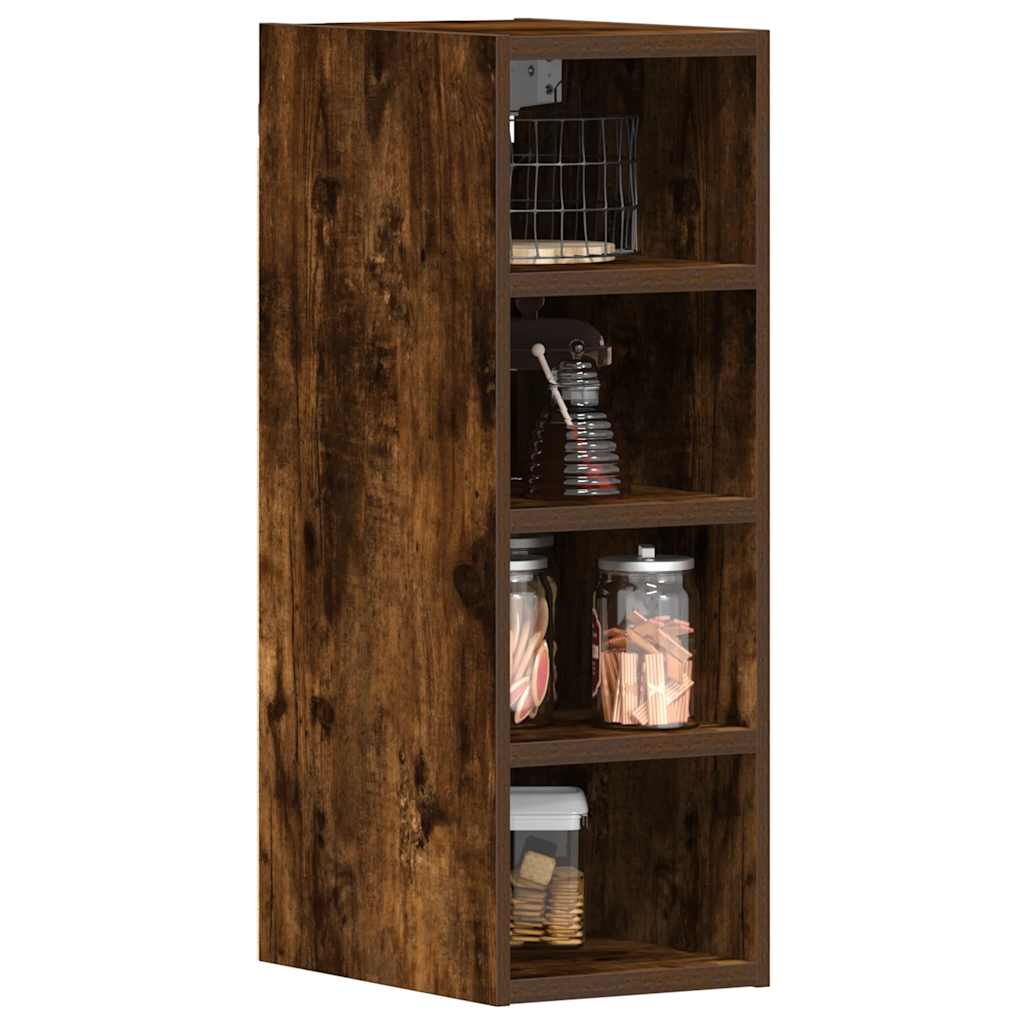 Bovenkast Riga 20x29,5x60 cm bewerkt hout gerookt eikenkleurig