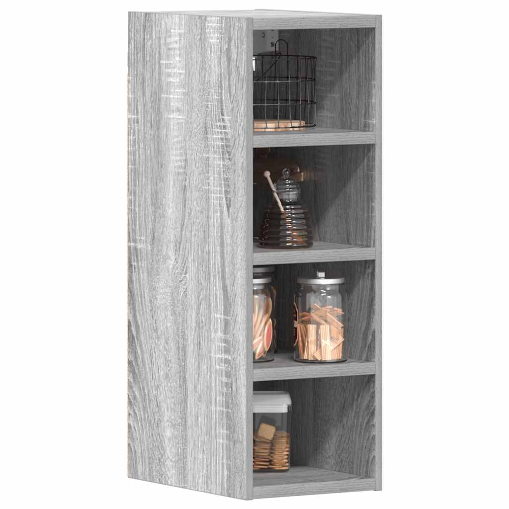 Bovenkast Riga 20x29,5x60 cm bewerkt hout grijs sonoma eikenkleurig