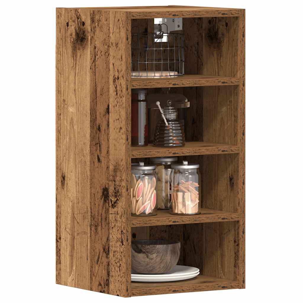 Bovenkast Riga 30x29,5x60 cm bewerkt hout oud houtkleurig
