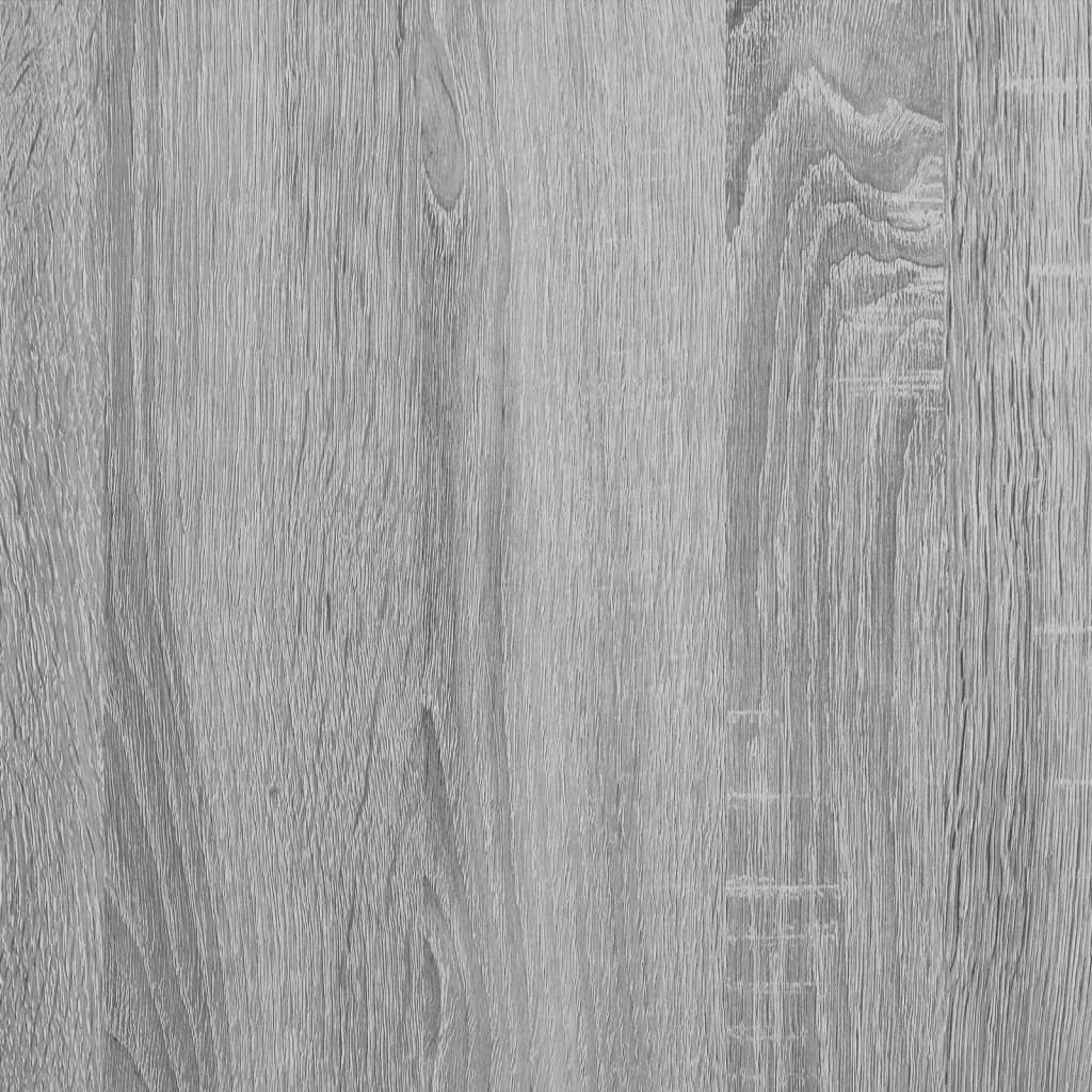 3-delige Eettafel en bankenset bewerkt hout grijs sonoma eiken – afbeelding 9