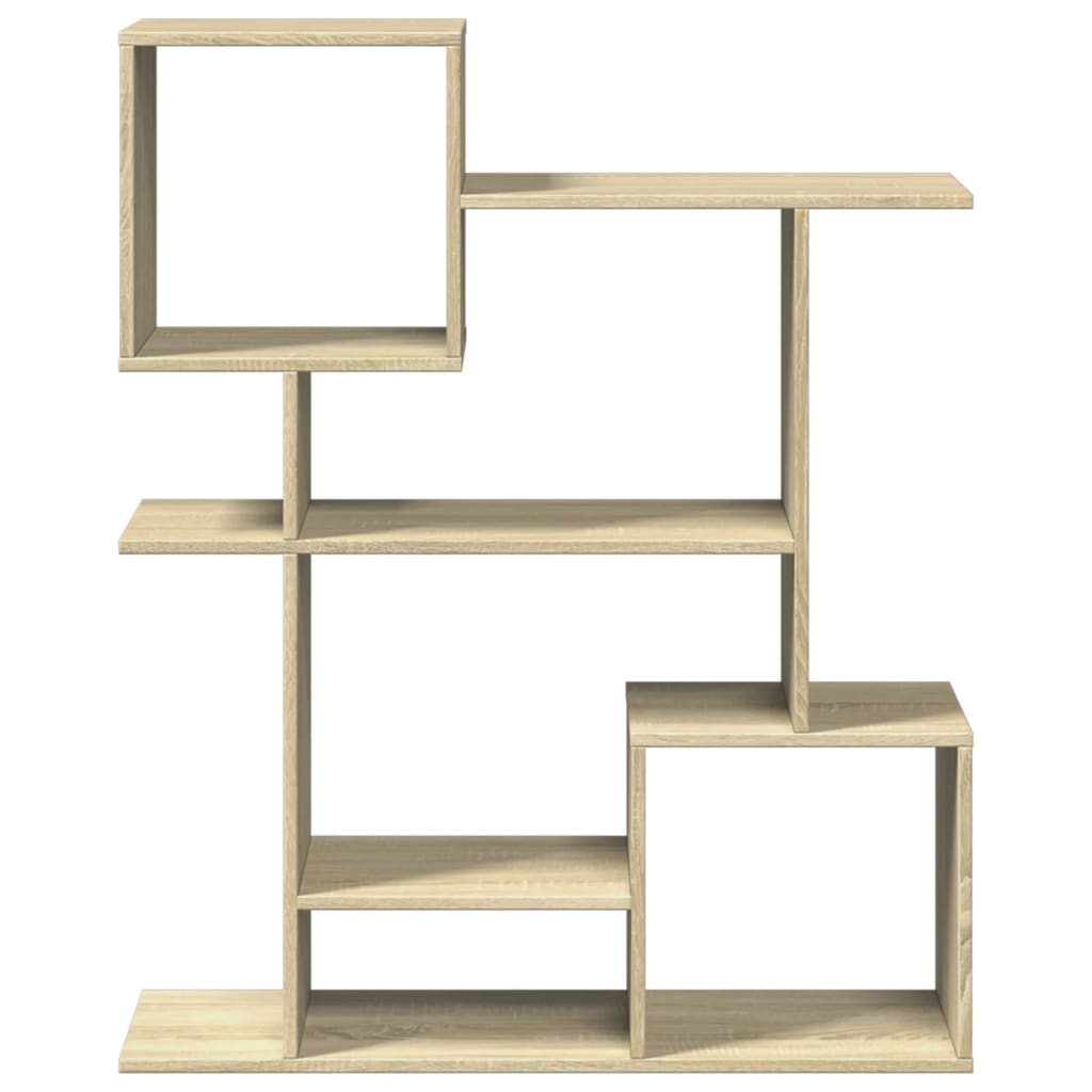 Kamerscherm / boekenkast 92x29x112 cm hout sonoma eikenkleur – afbeelding 5