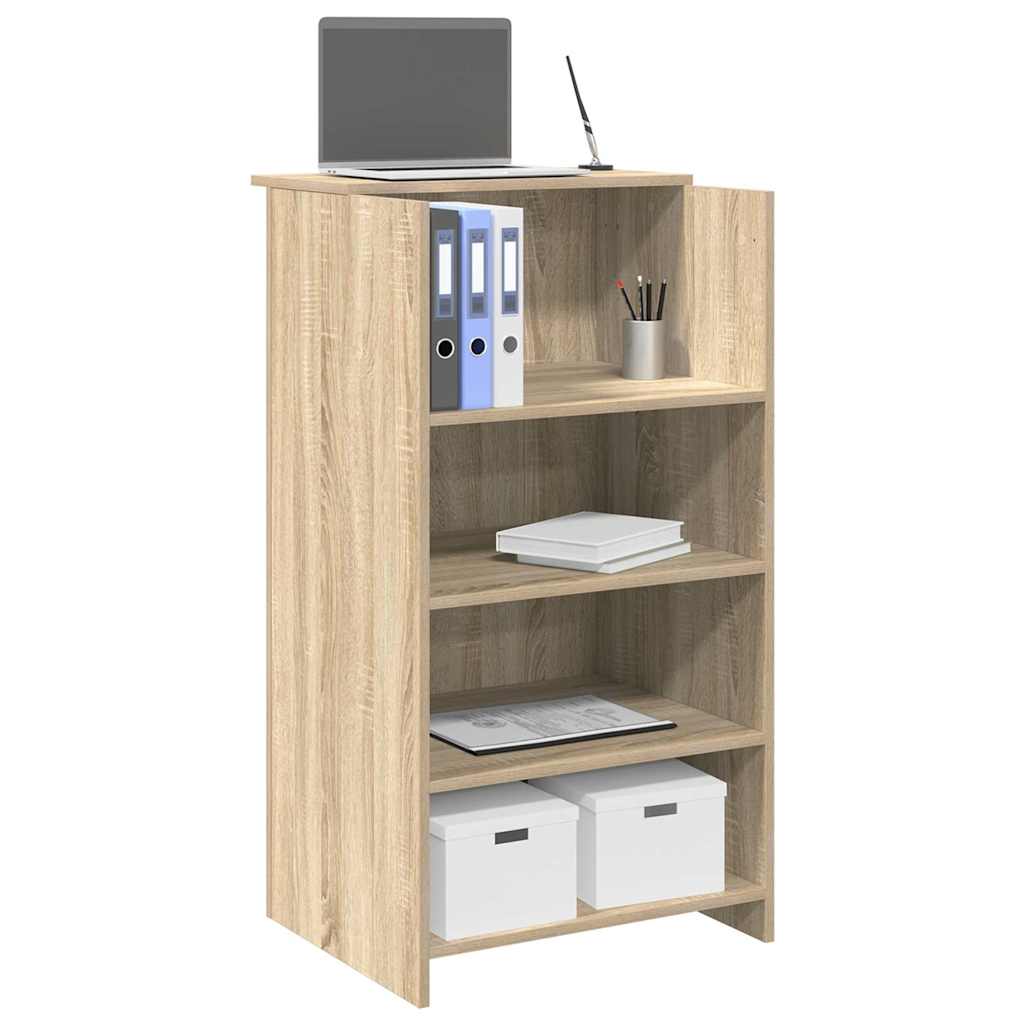 Receptiebalie Sonoma Eiken 55x50x103,5 cm Bewerkt Hout